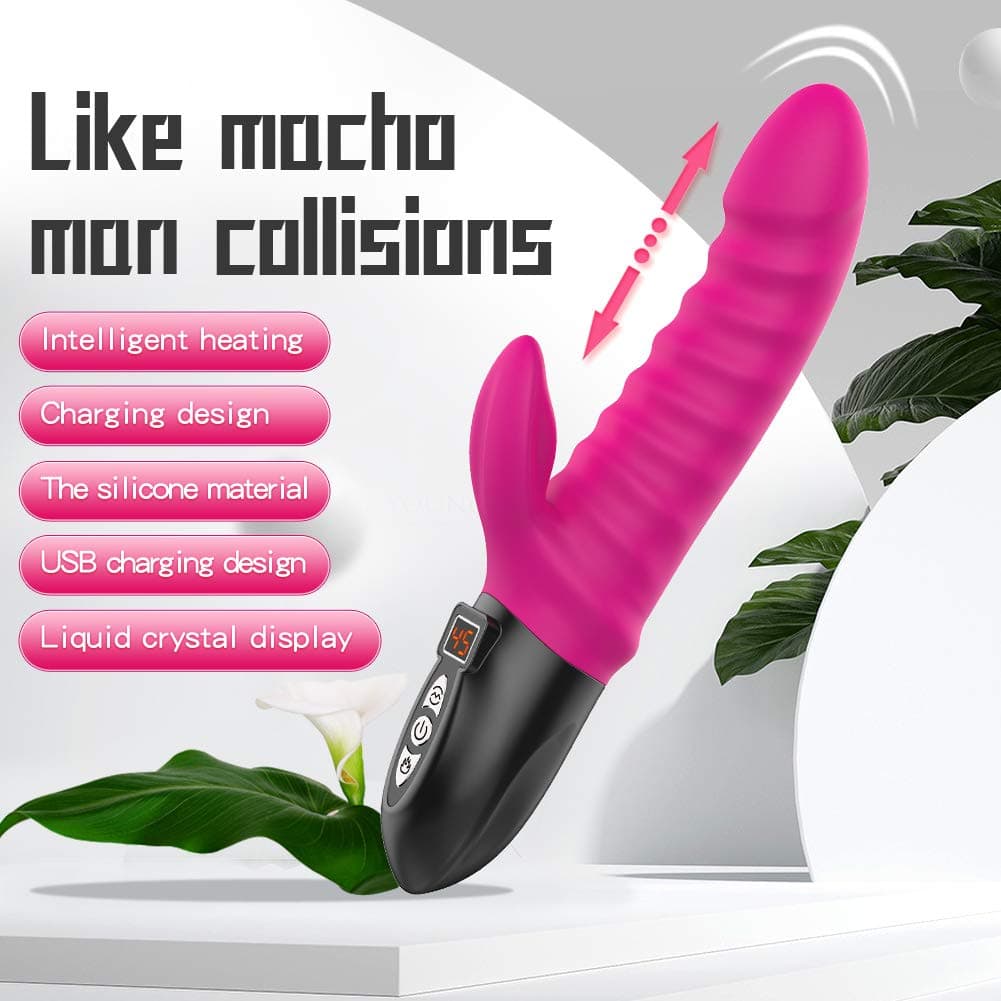 12 Modes Realistic Shaft T-hrusting R-otating Novelty G S-Po-tter Rabbit Vibebrator Toy for Women&Couples Waterproof&Whisper Quie