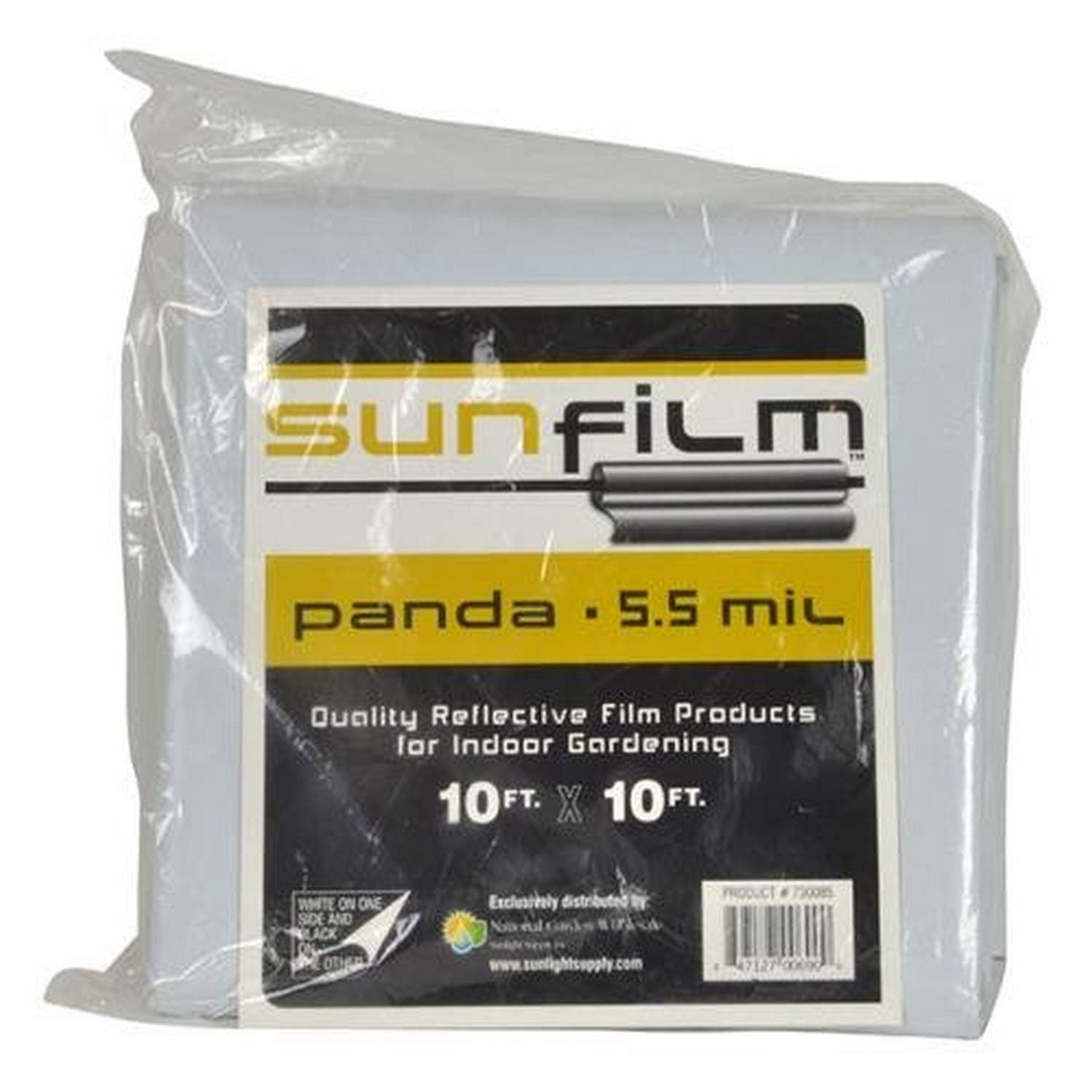 Sunfilm 730085 Poly Sheeting, 10', Brown/A