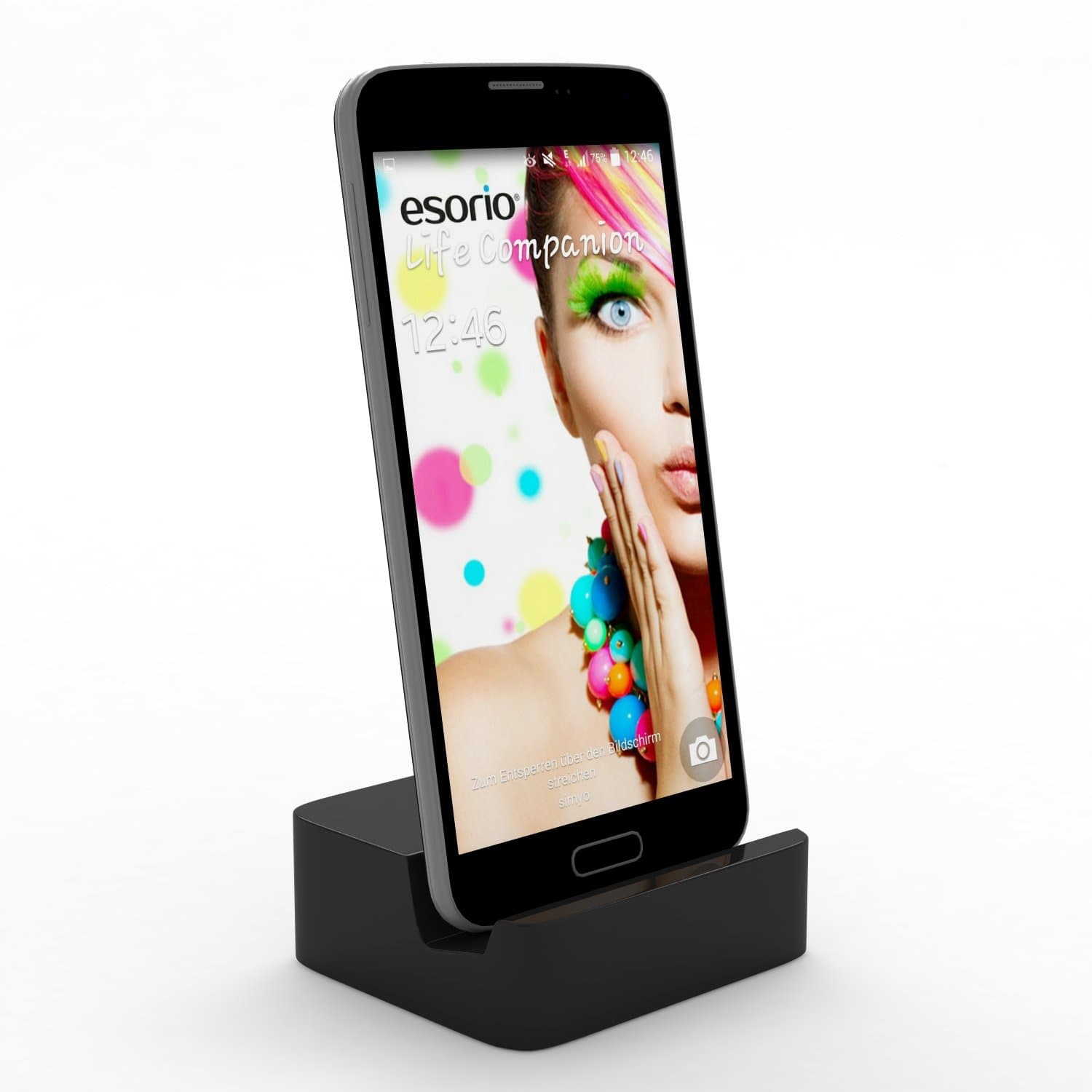Esorio Docking Station for Samsung Galaxy Black