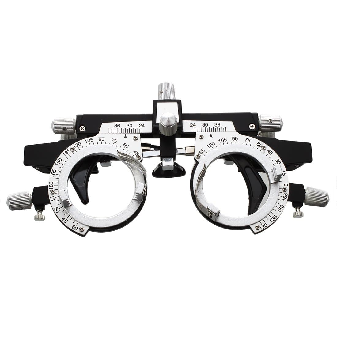 TOOGOO (R) Optical Optic Trial Lens Frame Eye Optometry Optician / Easily Changeable Cylinder Axis, Fully Adjustable Temple Length and Nose Rest