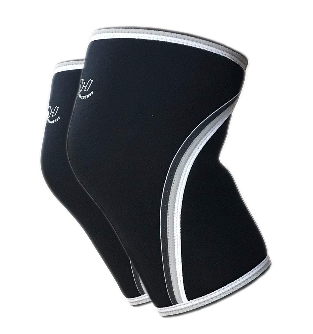 THE HEALING UNIVERSE Knee Sleeves Compression - Best Knee Wrap - MCL Knee Brace Sleeve - Functional Runners Knee Support for Basketball Sports Cycling Weight Lifting Crossfit - 1 Pair (Medium)