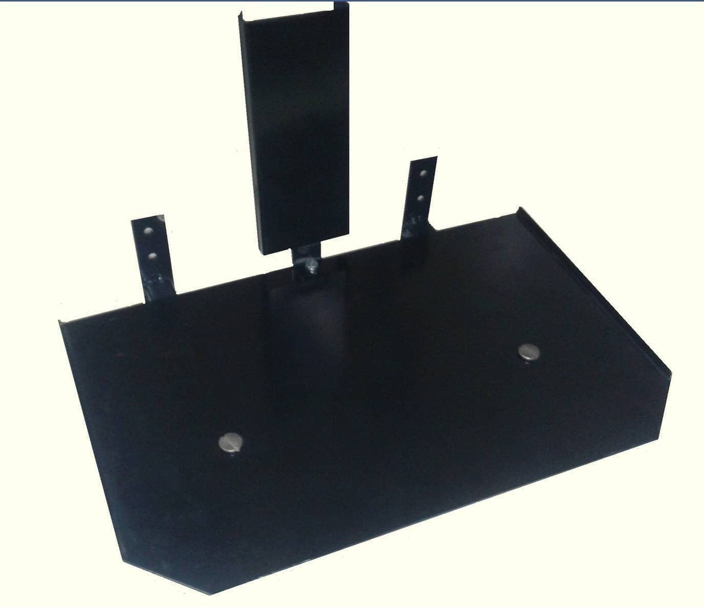 Smart Shelter Set Top Box Wall Mount Steel Bracket/Stand for HD Recording Set Top Boxes | DVD/Stabilizer/Playstation Wall Mount Stand Holder Shelf / Capacity 10kg | Black