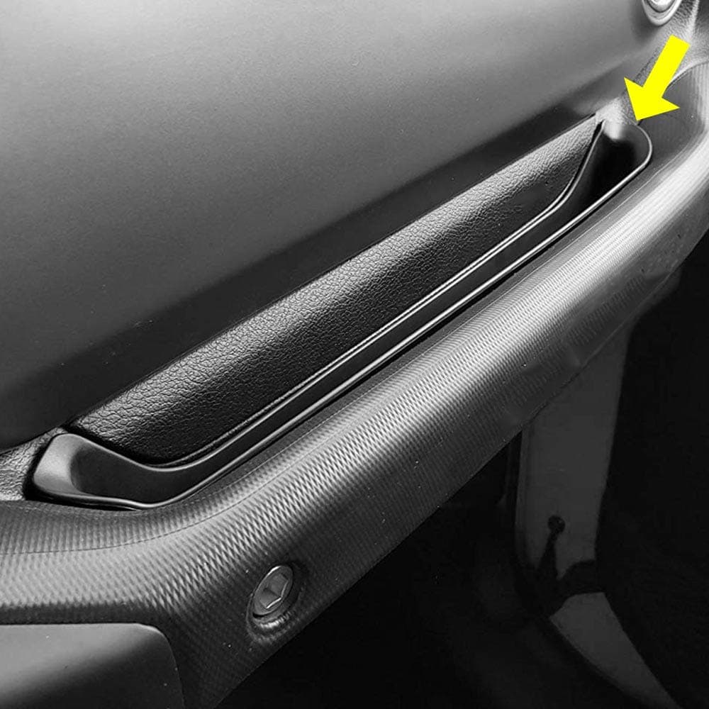 Cahant Passenger Storage Grab Handle Tray Organizer Insert Accessory Box for 2018 2019 Jeep Wrangler JL JLU and 2020 Jeep Gladiator JT Interior Accessories