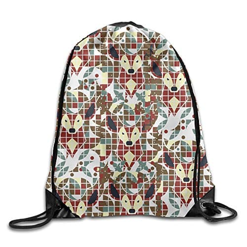 Antelope Unisex Bagpack Vivin Polyester Fiber Customize Funny