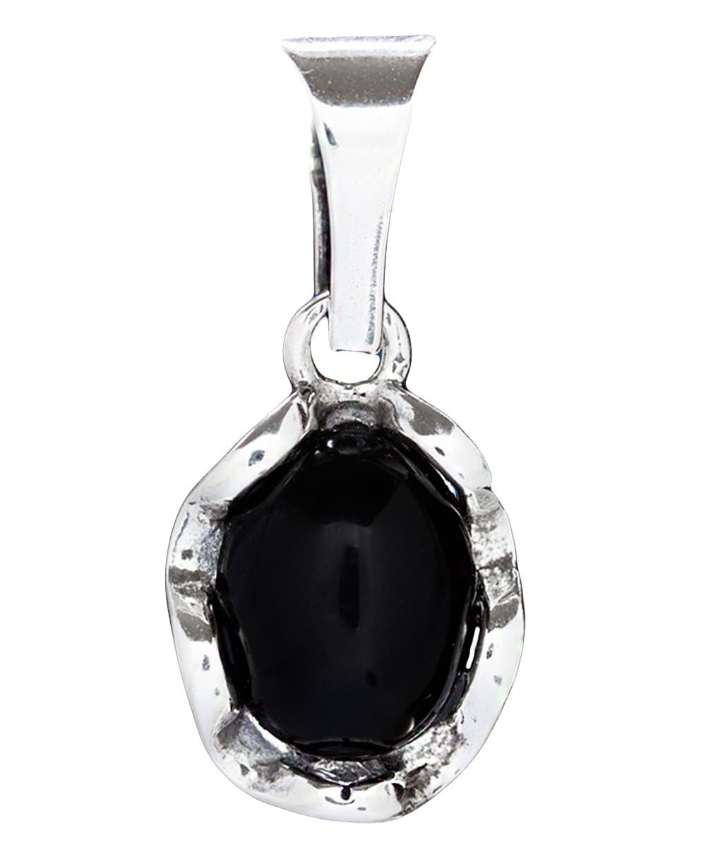 Abasch Muck Onyx Sterling Silver Pendant