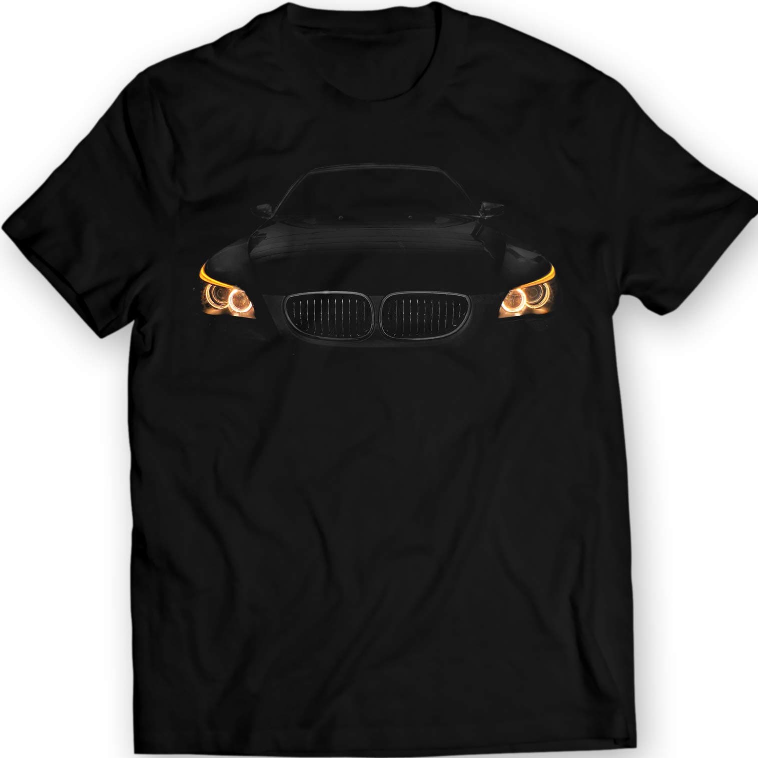 E60 530 Bimmer T-Shirt German Car Headlights