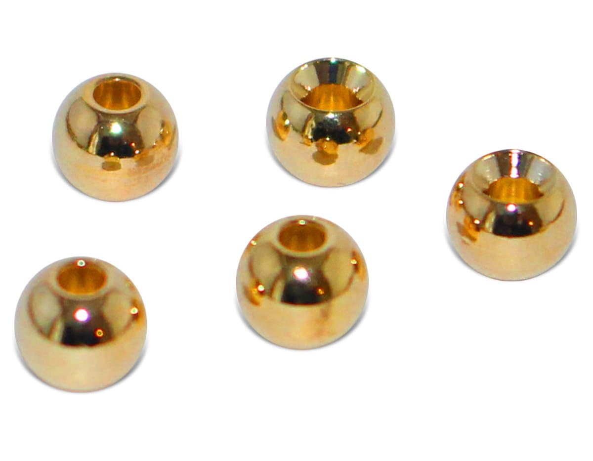 Prime Fish Co. Brass Fly Tying Bead Heads 100 Count