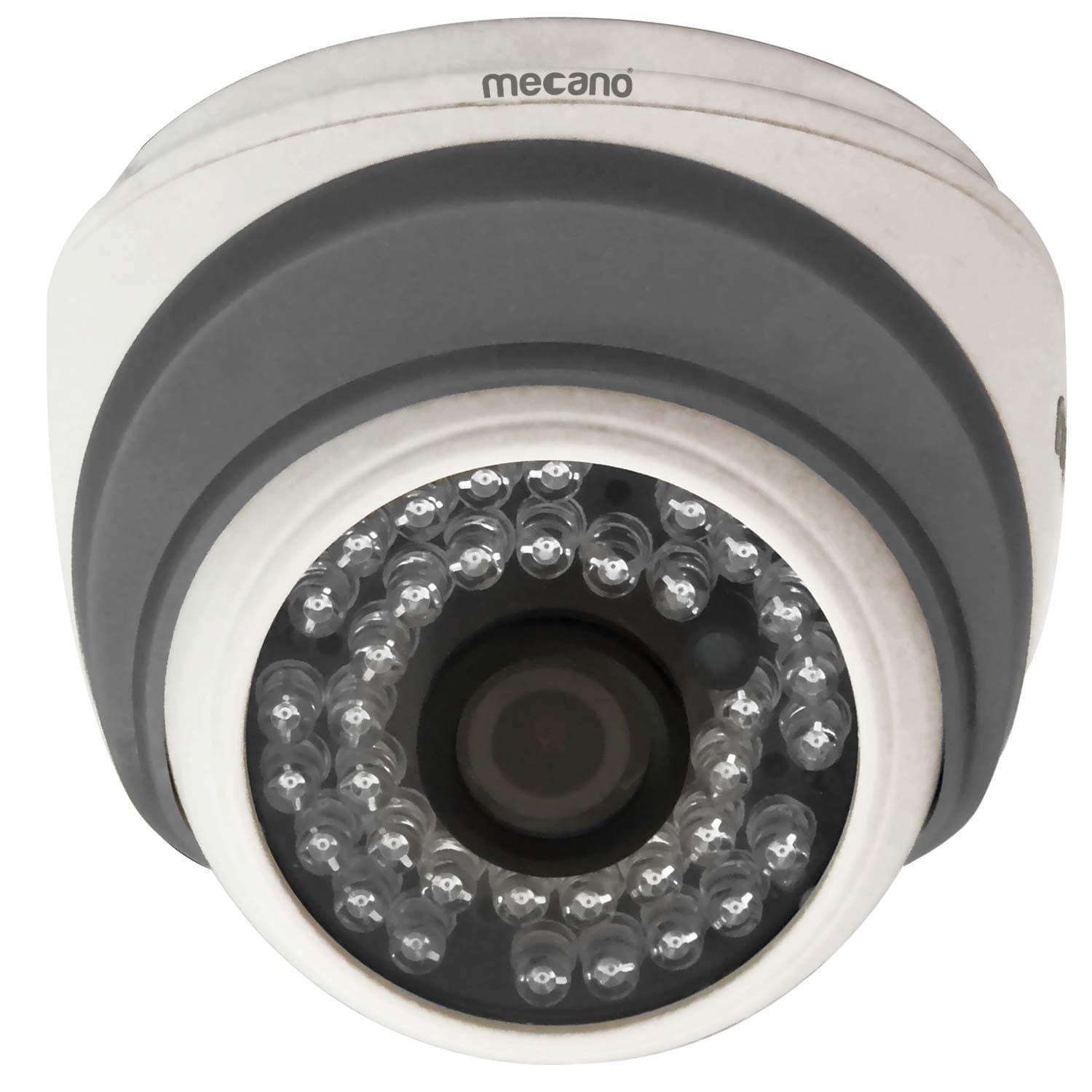 MECANO 362D CCTV Security Camera, Indoor Night Vision, AHD Smart IR Dome Camera, 2MP, 3.6mm, 20mtr (White)