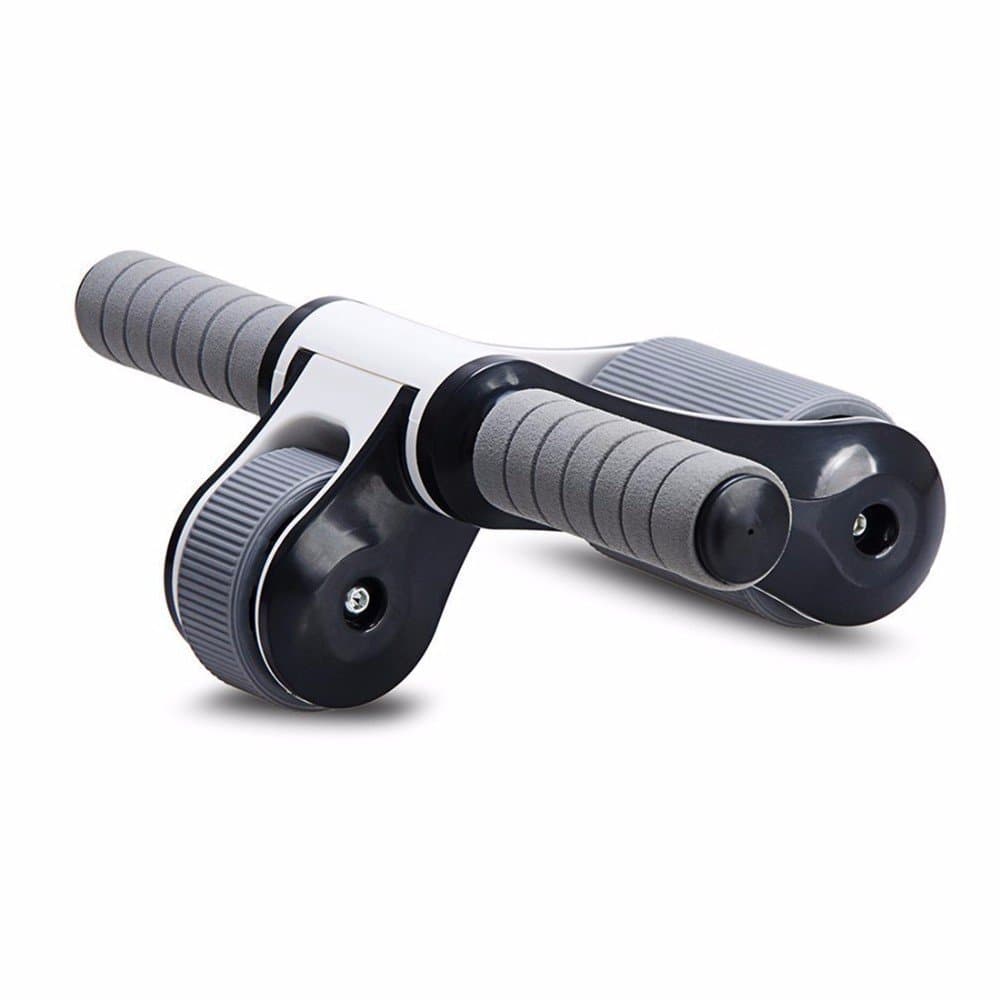VR SHOPEE Foldable Abdominals 2 Wheels Roller