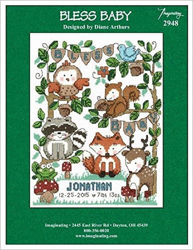 Bless Baby (Model 2948) Cross Stitch Kit