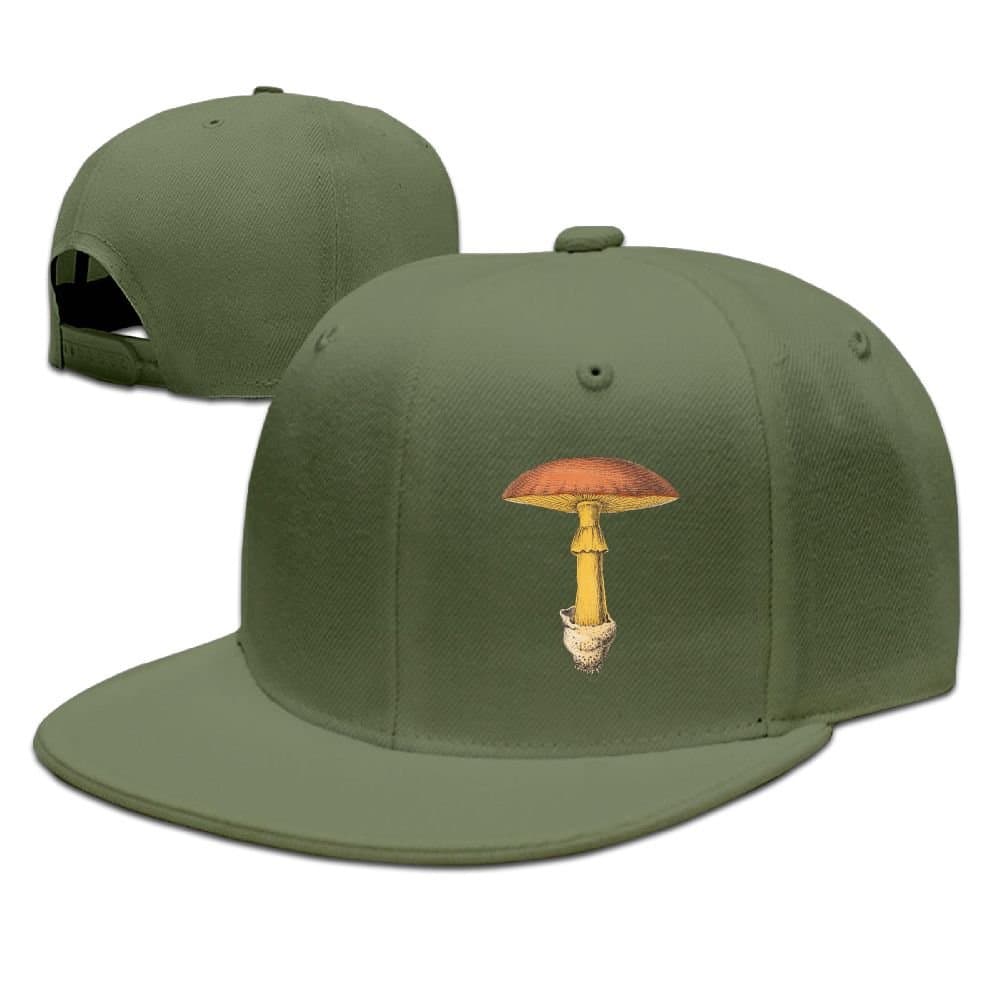 POEir Psychedelic Magic Mushroom Smoking A Human Baseball Caps Snapbacks