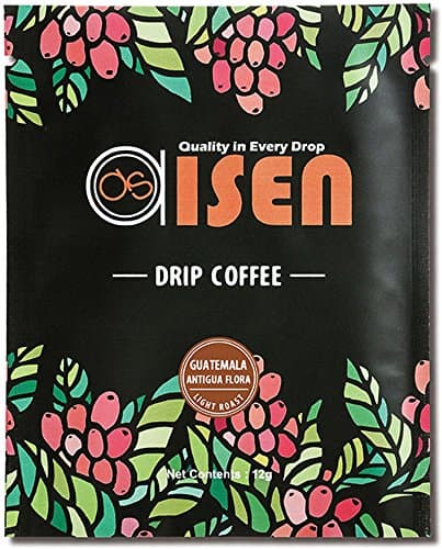 Guatemala Antigua Flora, Single Serve Drip Bag Coffee, 8 Count