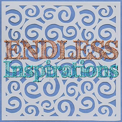 Redbird Inspirations Original Stencil, 6x6 Inch, Abstract C