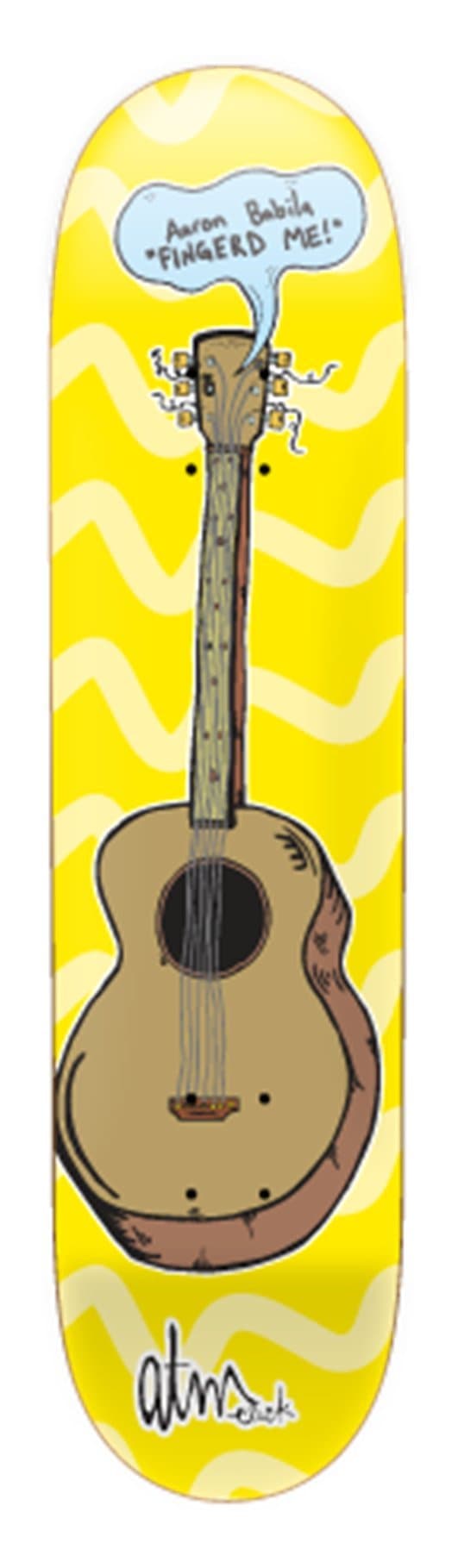ATM Skateboards Star Scents-Aaron Babila Deck, 8.5