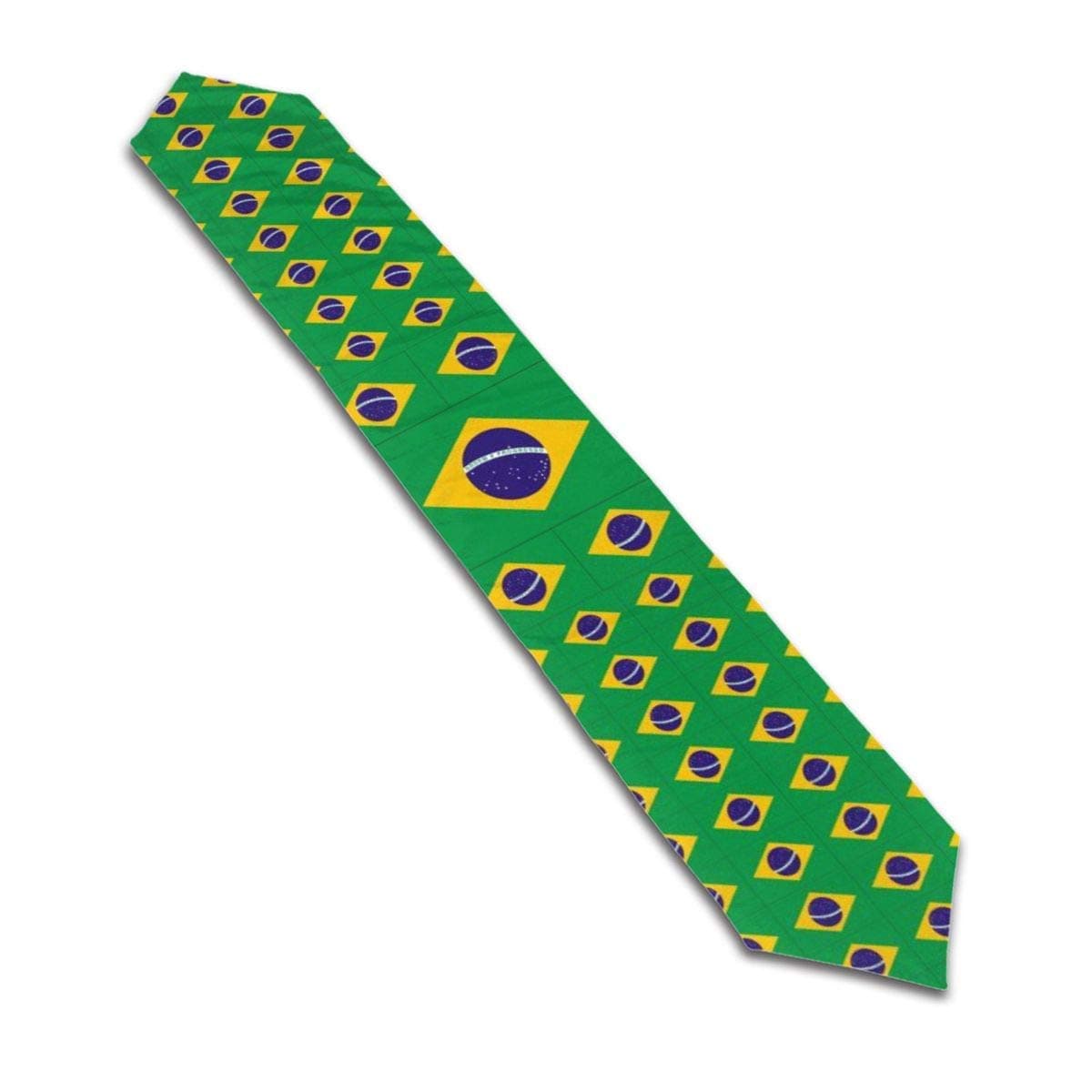 HaiGuoQu Table Runner Home Decor, Brazil Flag Table Cloth Runner for Dinner Parties, Events, Wedding 13 x 90 Inch