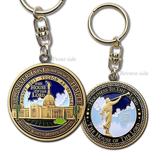 LDS Tucson Arizona Temple Key Chain