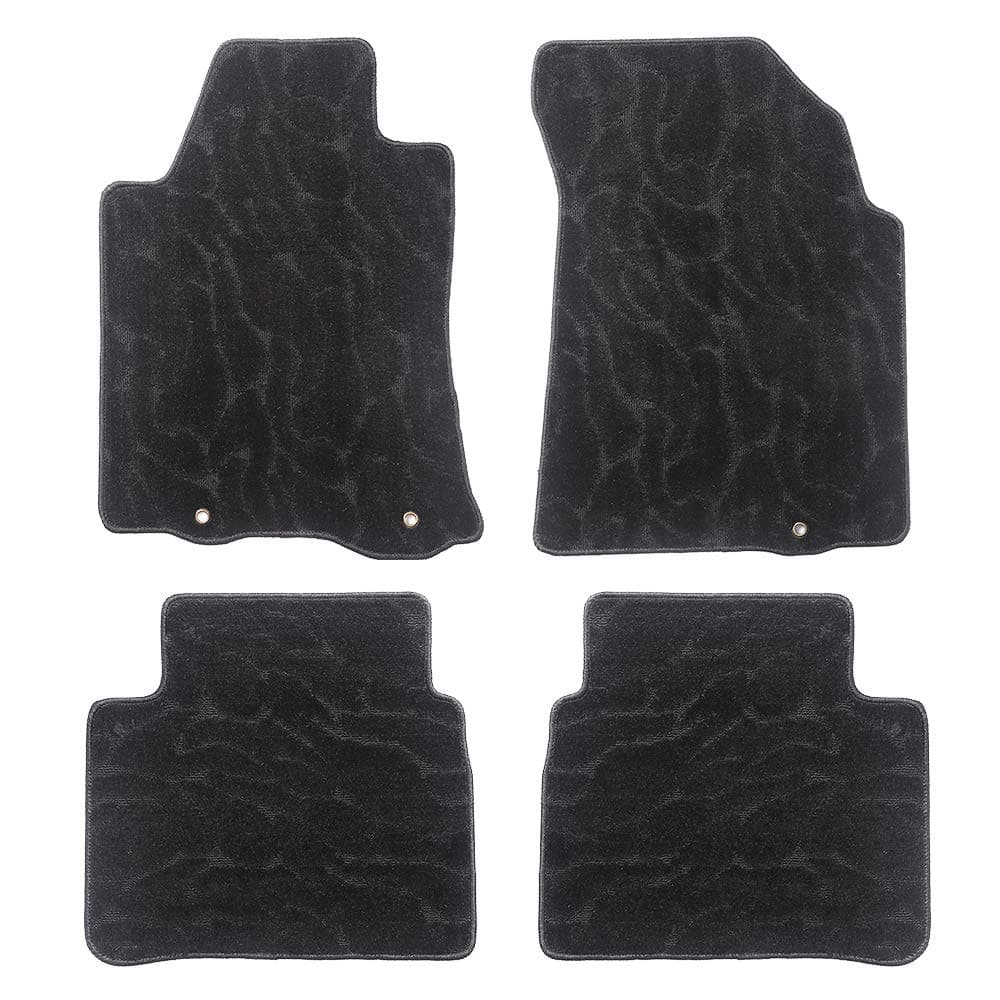 QianBao Compatible with Car Mats Front & Rear Nylon 4Pc Car Floor Carpets Liner Floor Mat for Nissan Altima 2013 2014 2015 2016 2017 2018