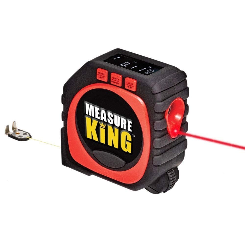 Mixen Measure King 3-in-1 Digital Tape Measure String Mode Sonic Mode and Roller Mode Universal Measuring