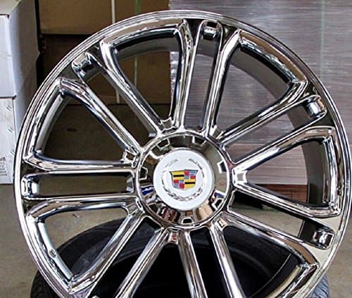 24" Cadillac Escalade Chrome Platinum Style Wheels ESV EXT 22 Denali Tahoe Rims