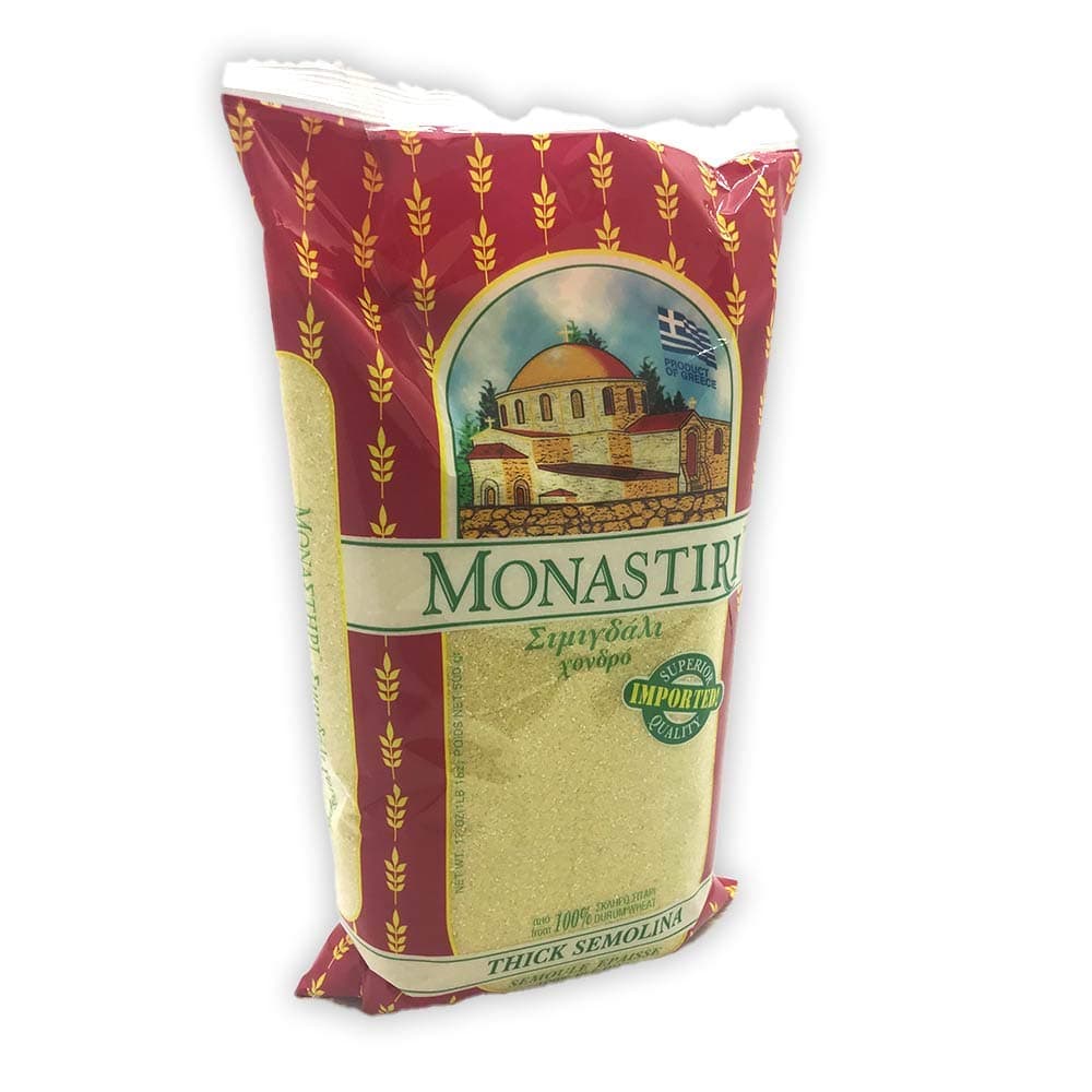 Monastiri Coarse Semolina, Imported from Greece