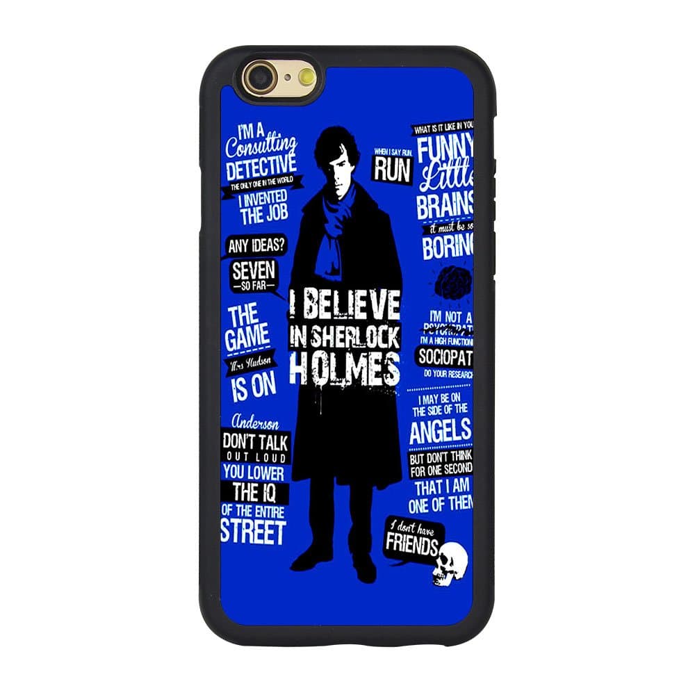 Sherlock Iphone 6 Case,Sherlock Cover for Iphone 6/6s 4.7 Inches TPU Case
