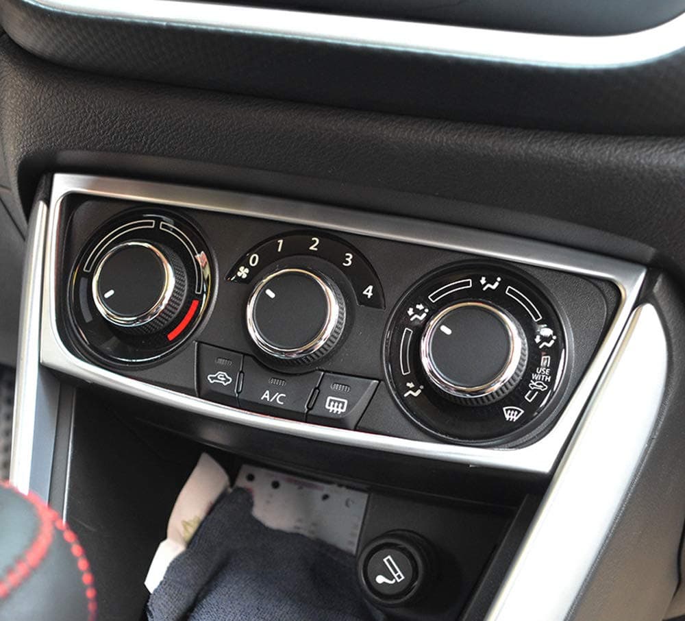 Interior Center Console Panel Air Condition Vent Cover Trim For Suzuki Sx4 S-Cross Sx4 Crossover 2014 2015 2016 ABS Matte