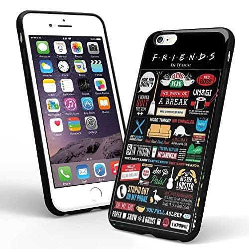 Friends Tv Cover Collage for Iphone Case and Samsung Case (iPhone 6 plus black)