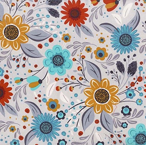 Weighted Lap Pad by Lifetime Sensory Solutions, Weighted Sensory Blanket for Kids (04 lb, Woodland Daisy)