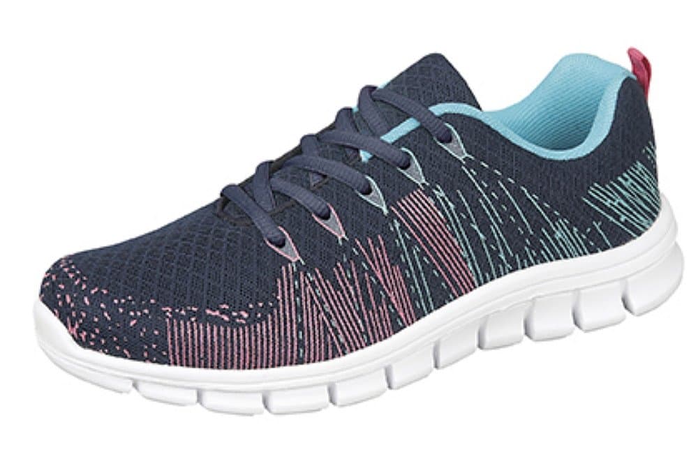 Ladies Dek Superlight 'Starlight' shock absorbing running trainers