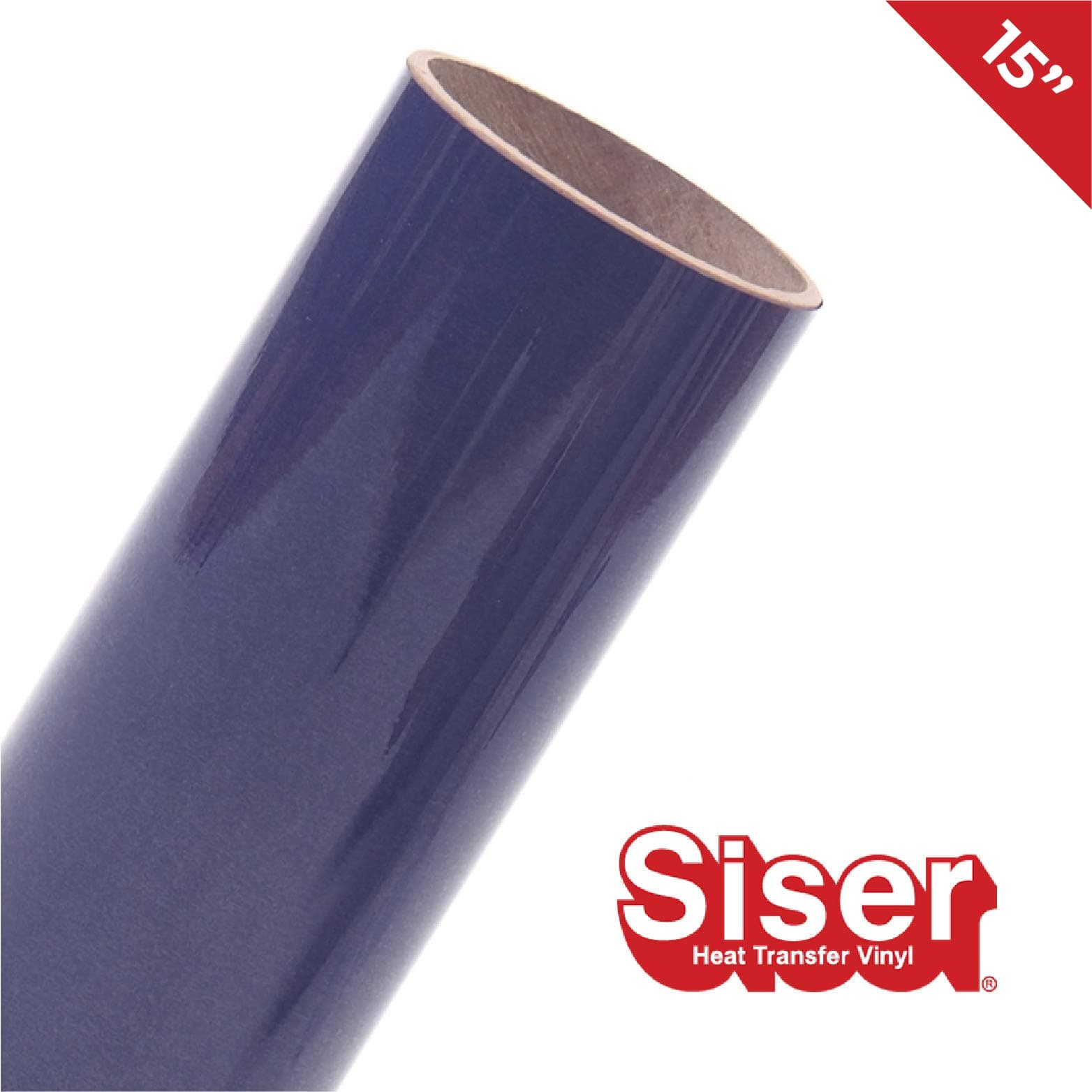 Siser EasyWeed HTV 15" x 15ft Roll - Iron on Heat Transfer Vinyl (Purple)