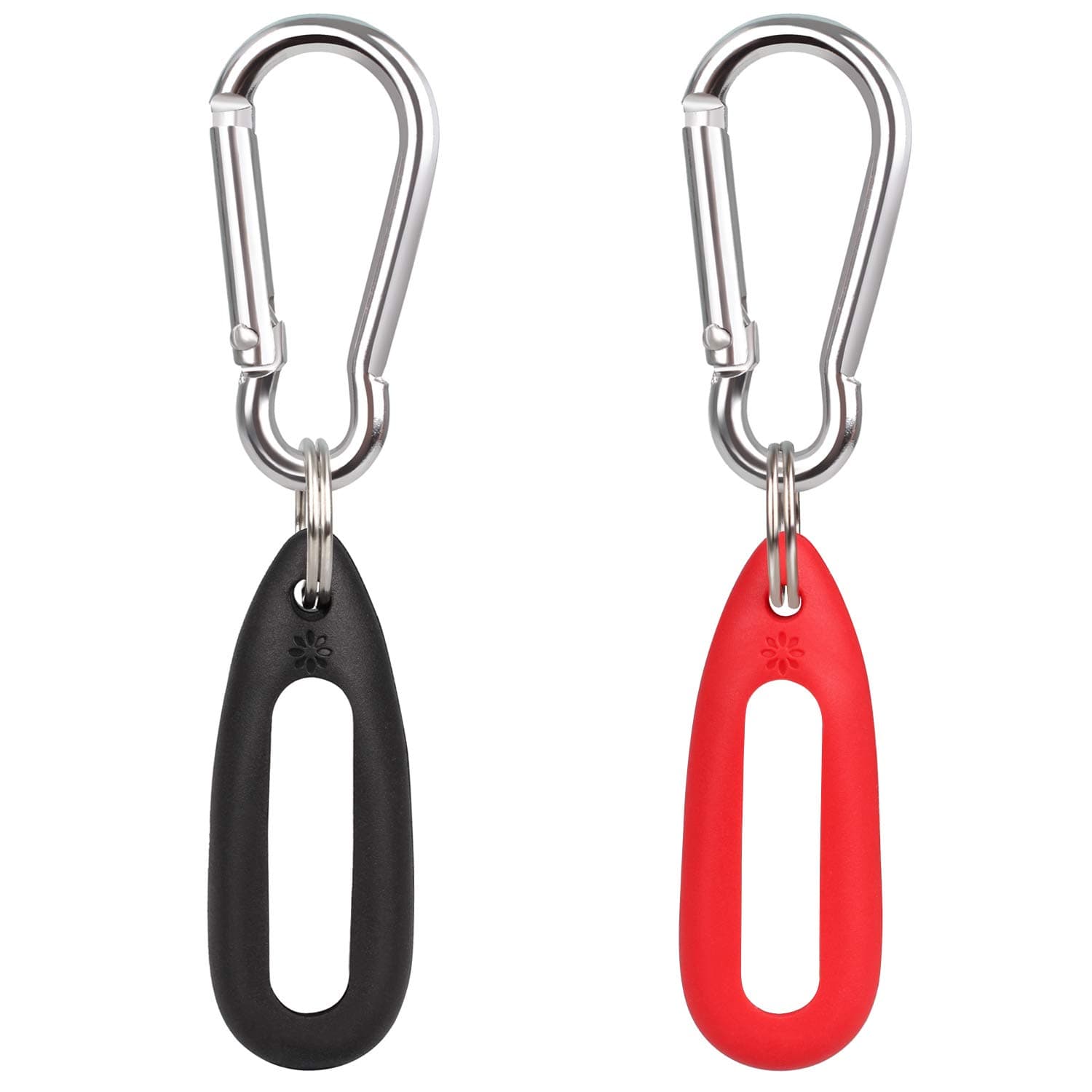 2-Pack Silicone Case for Go-Tcha with Keychain Carabiner