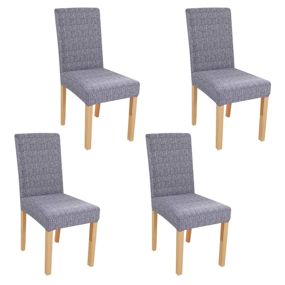 Dinning Chair Cover,BS Super Stretch Soft Fabric Washable Removable Chair Covers Slipcover Seat Protector for Home Decor,Dining Room,Hotel,Ceremony,Banquet,Wedding Party(4Pack, G Pattern)