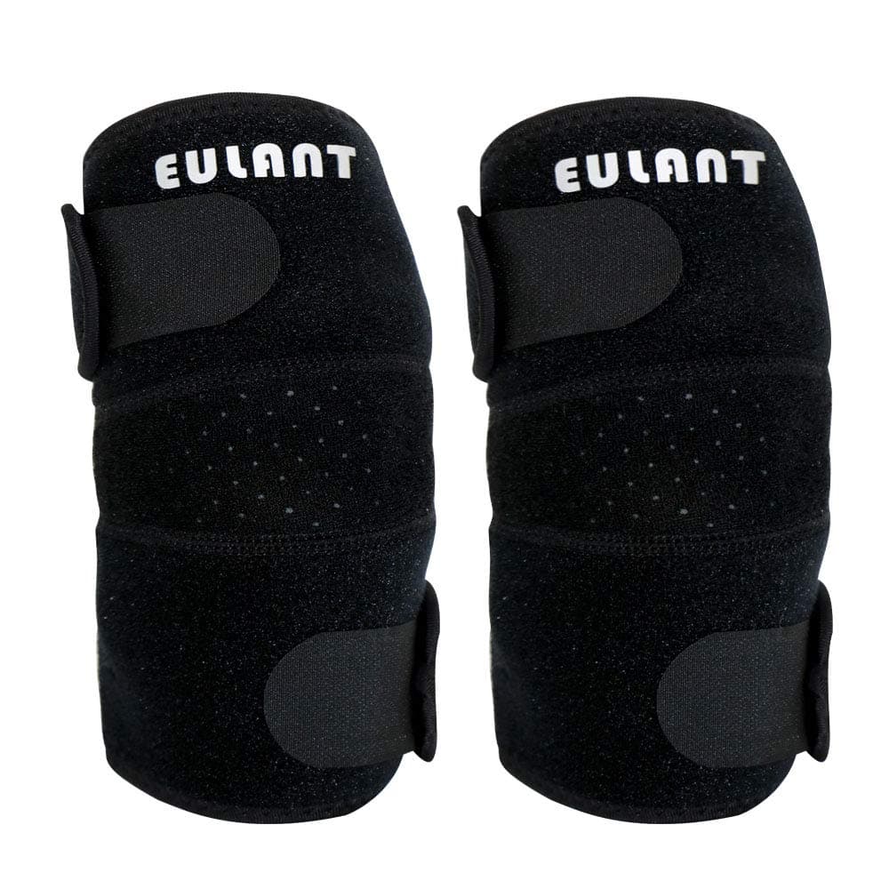 EULANT Elbow Pads for Kids, Children Elbow Protector Adjustable, Child Elbow Support Brace for Riding Scooter Skateboard Volleyball Football Basketball Dance Martial Arts Ski, S M L