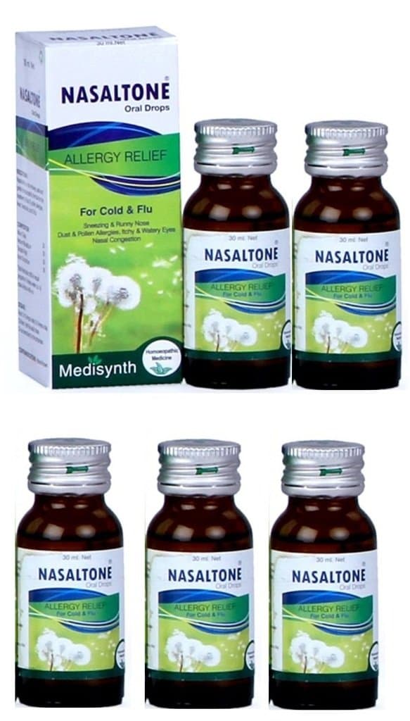NASALTONE Oral Drops -Pack of 5