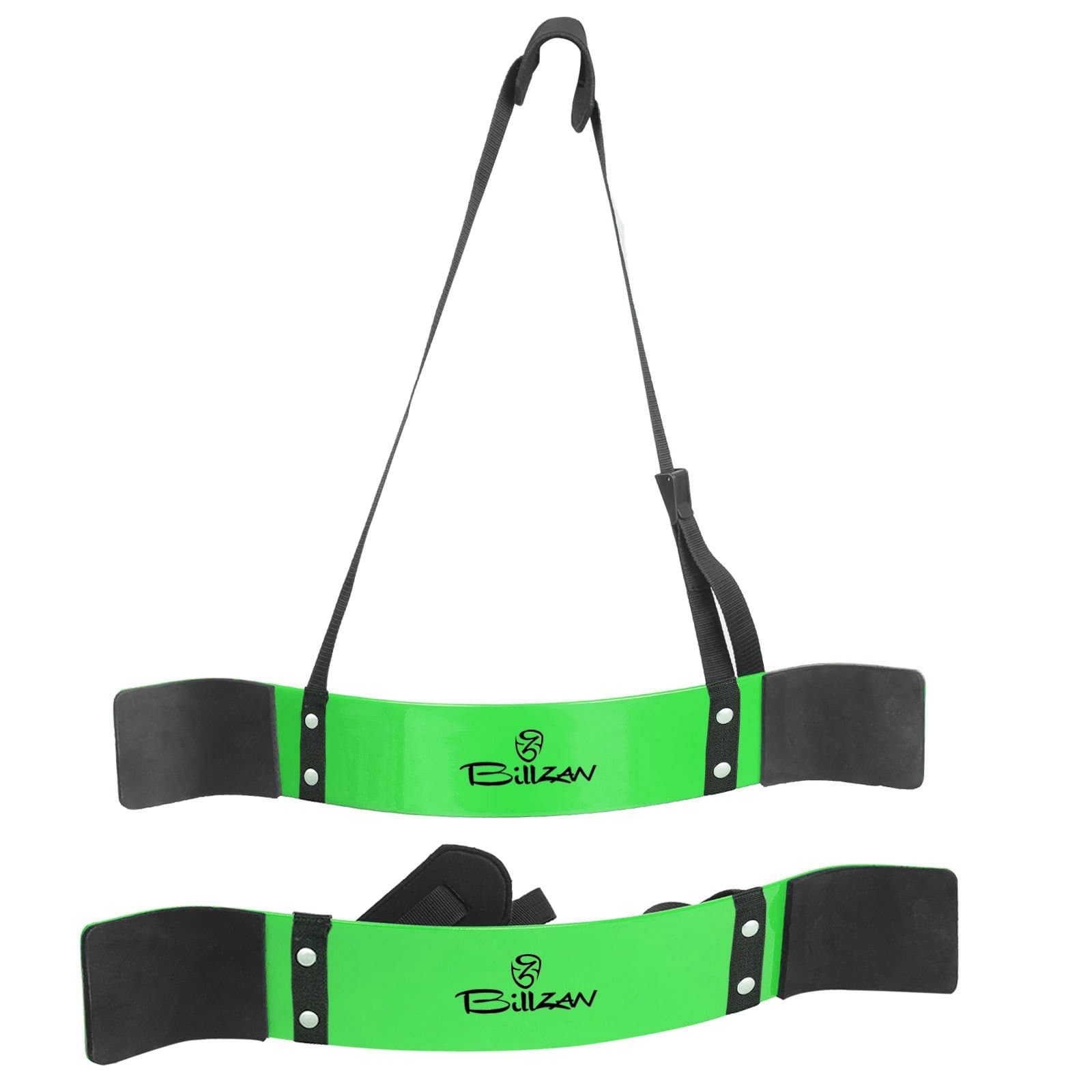 Heavy Duty Arm Isolator Blaster Body Building Bomber Bicep Curl Triceps Muscle Builder Bar GREEN