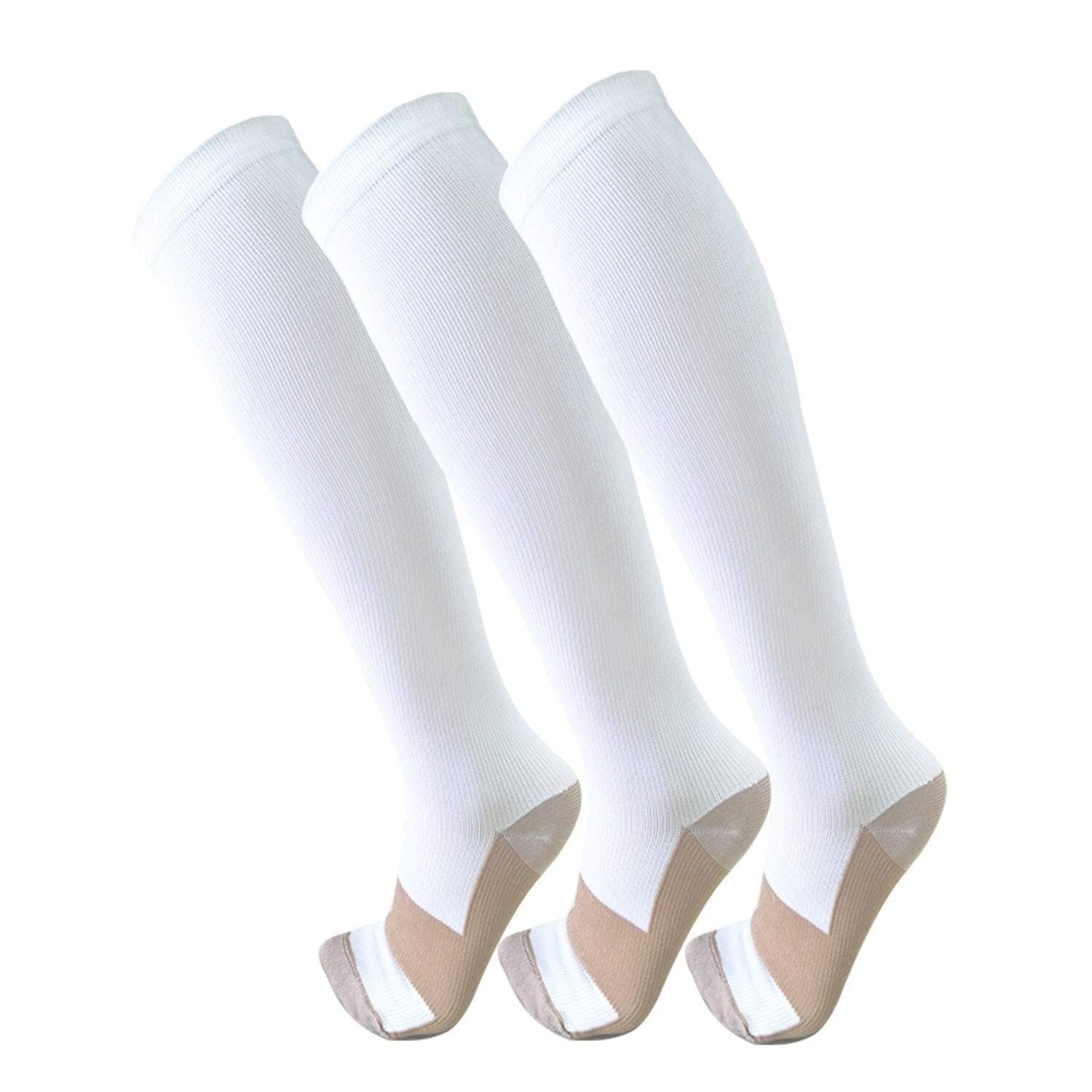 ACTINPUT Compression Socks Stockings for Men & Women - 3/6 Pairs - 20-30 mmHg is Best for Running,Medical,Sports,Flight Travel, Pregnancy