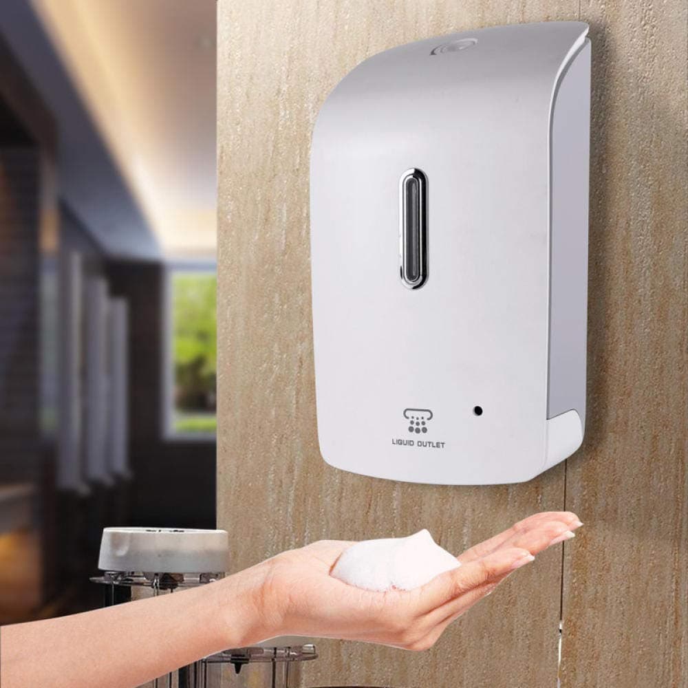 Automatic Soap Dispensers, Infrared Motion Sensor Touchless Hand Soap Dispenser, Smart Foam Hand Sanitizer Autosoap Dispenser for Kitchen, Toilet and Bathroom