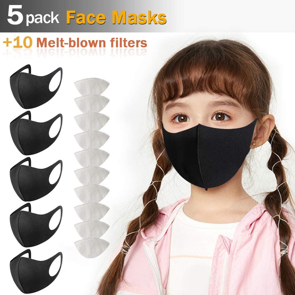 Motorcycle Face Mask Half Anti Dust Face Mask Unisex,Suitable for Bike,Running,Outdoor Activities (Child)