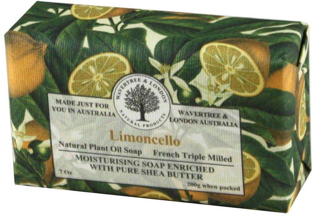 Bela Premium Wrapped Soap Bars, Limoncello, 200 Gram