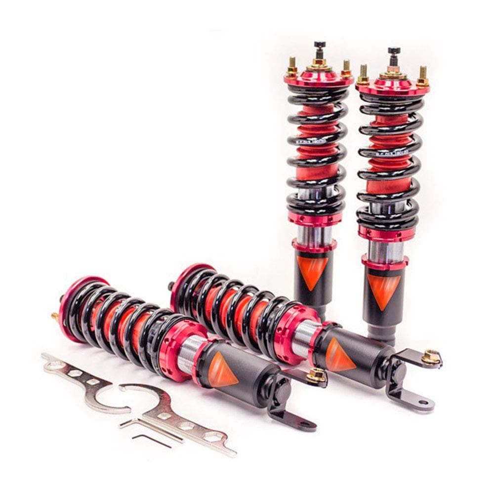 MMX2100-B MAXX Coilovers Lowering Kit, Fully Adjustable, Ride Height, 40 Damping Settings, compatible with Honda Civic (EJ/EK/EG/EH) 1992-00