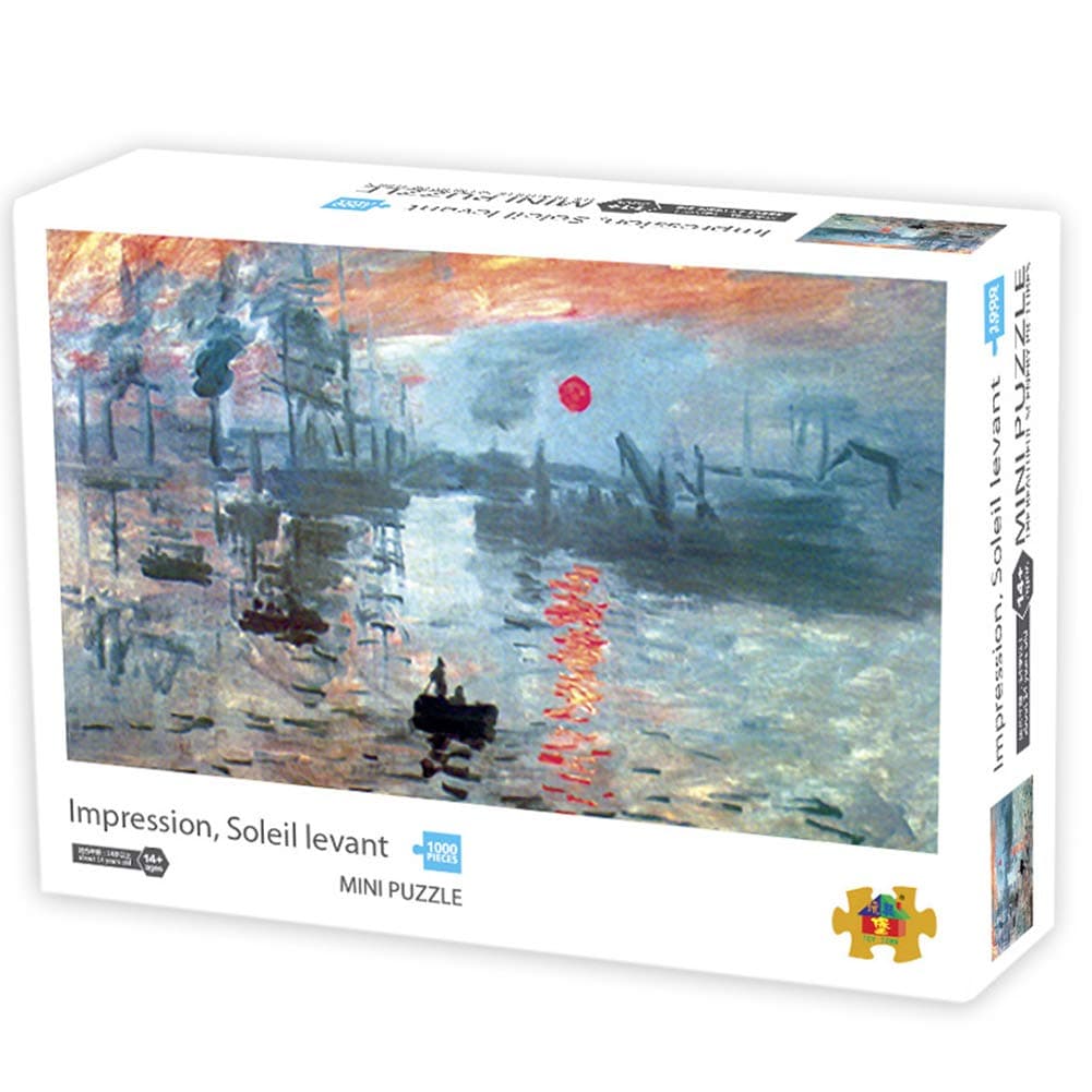 1000 Pieces Jigsaw Puzzles for Adults Sunrise Micro-Sized Puzzles Painting Jigsaw Puzzles