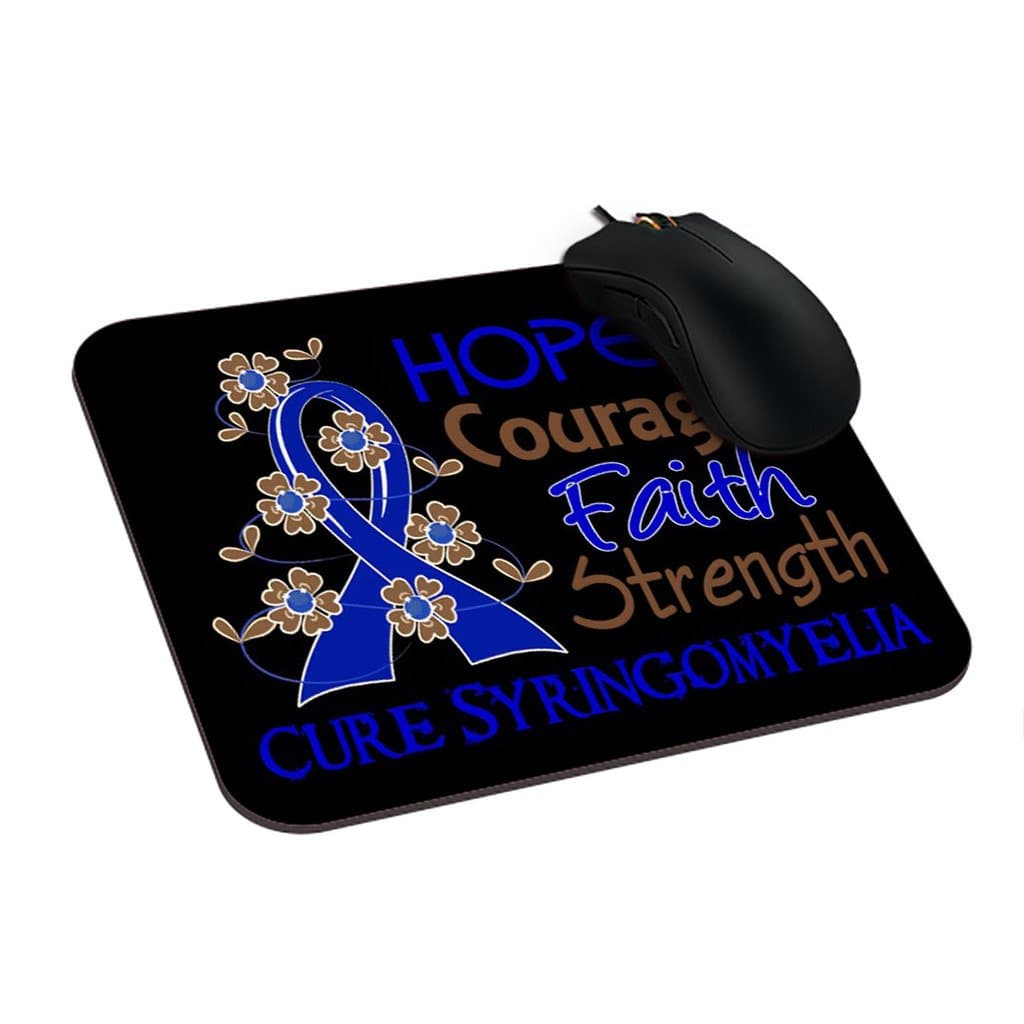 EleganceElegant 9.25" x 7.75" Mouse Pad Design Syringomyelia Hope Best Mousepad For Gaming
