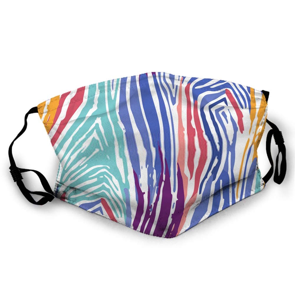 BYH Face Cover Anti Pollution Dust Mouth with Repeated Pattern of Striped