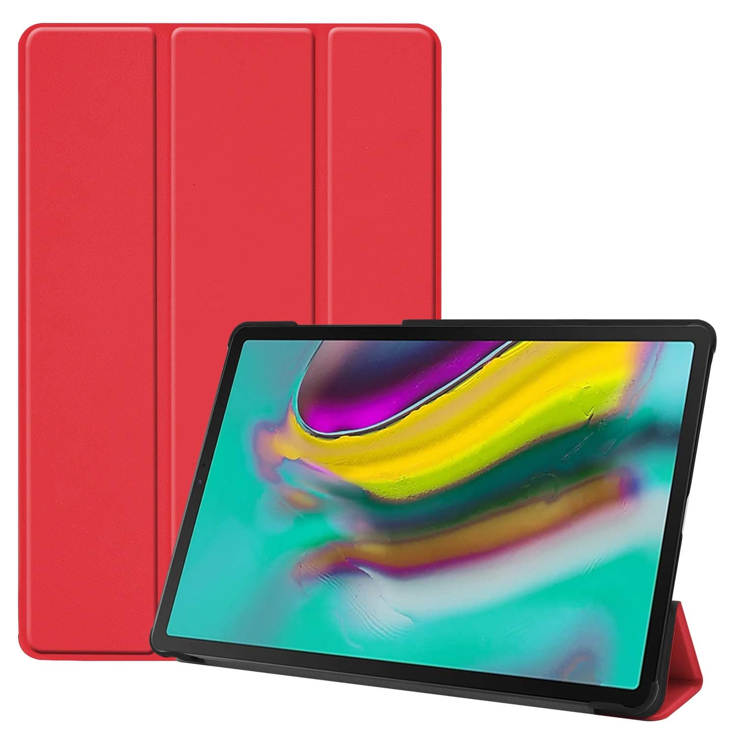 Fmway Case for Samsung Tab S5e, Smart Leather Cover with Stand Function Auto Wake/Sleep for Samsung Galaxy Tab S5e T720 T725