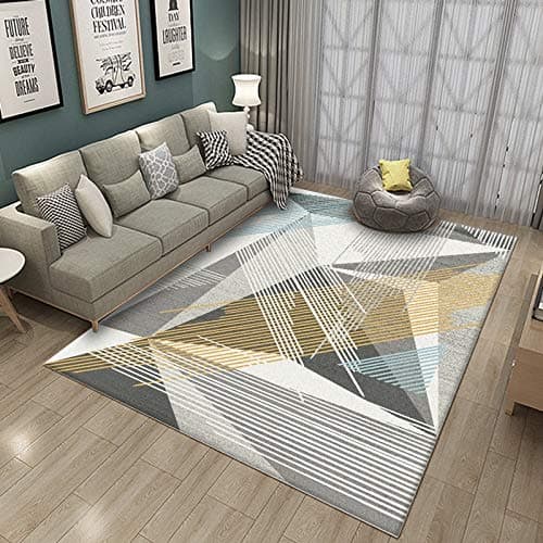 Rug Abstract Modern Area Anti-Skid Rectangle Carpet Easy to Clean Stain Resistant for Living Room Bedroom Indoor Outdoor Mat GTMYUK,H,200x300cm