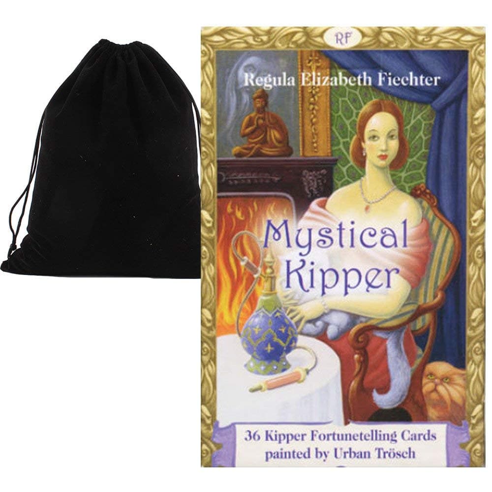 Shop4top Mystical Kipper Oracle Cards Deck