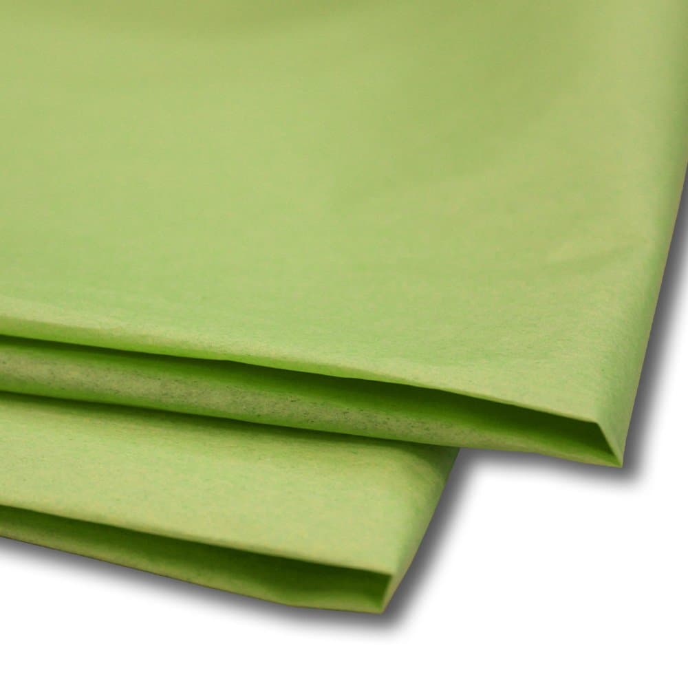 25 x Lime Green Tissue Paper/Gift Wrap/Wrapping Paper Sheets (20" x 30")