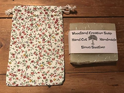 Sinus Soother Soap Bar Plus Cedar Soap Saver Free Gift Bag