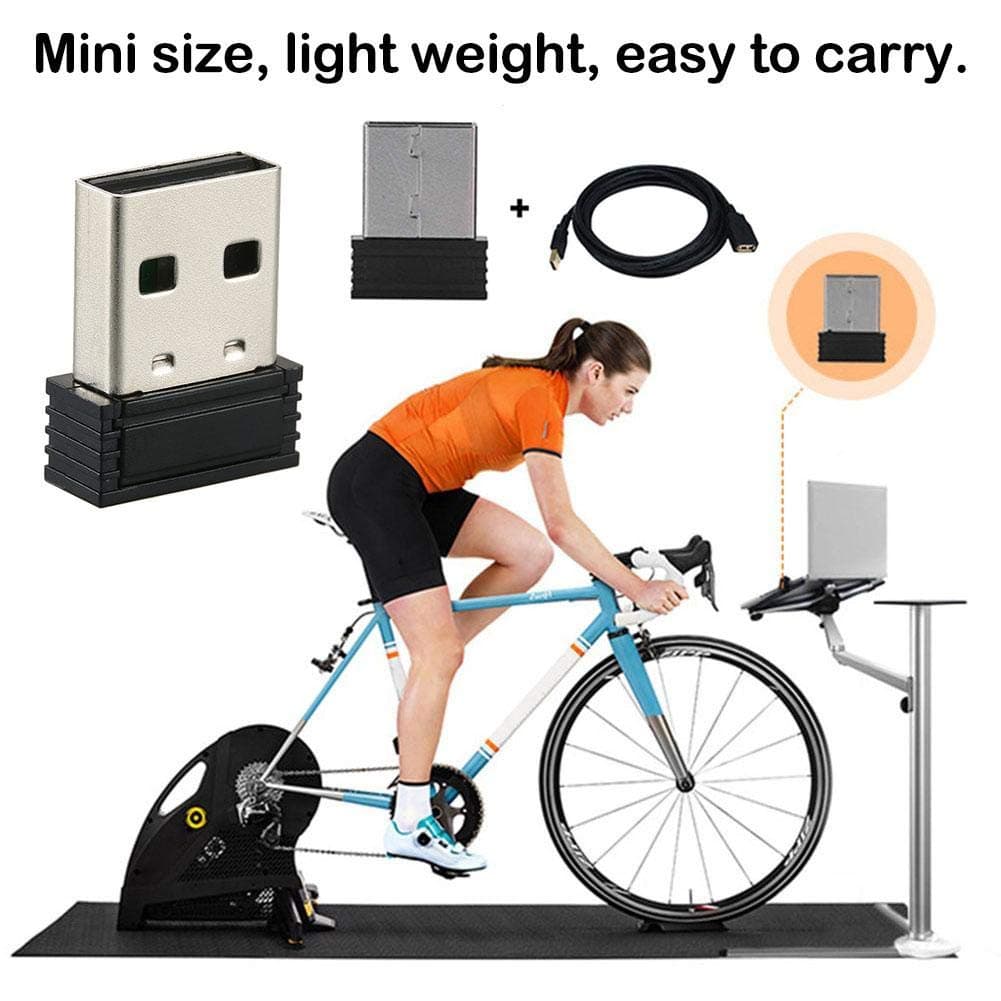 Usb Ant + Stick Adapter, Mini Size Dongle for Garmin Zwift Sunnto Perfpro Studio Garmin Trainerroad
