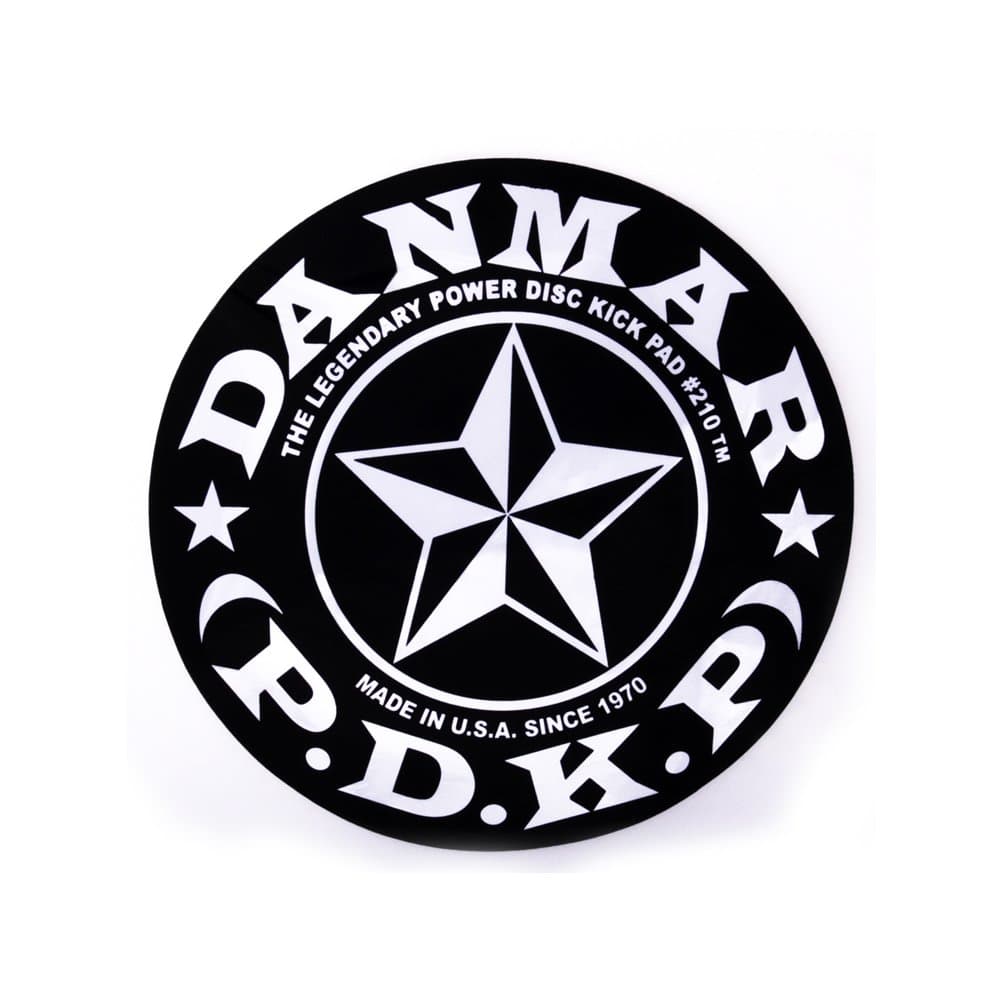 Danmar DA 210STR Star Design Single Bass Drum Impact Pad